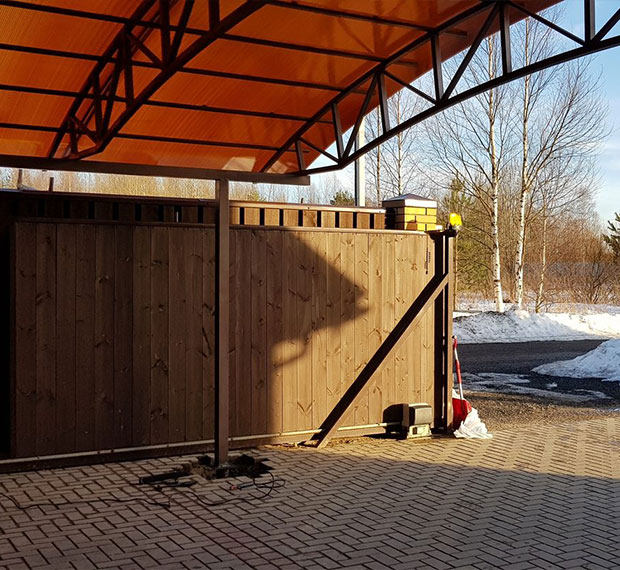 Сваи для навеса в Каменске-Шахтинском