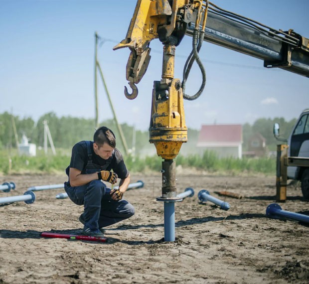Винтовые сваи с установкой в Каменске-Шахтинском