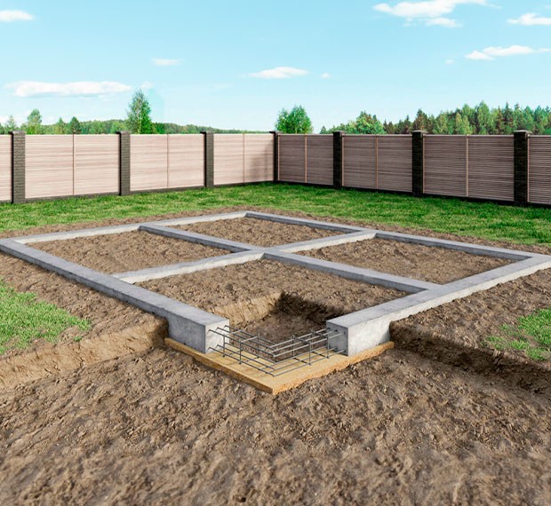 Ленточный фундамент под ключ в Каменске-Шахтинском